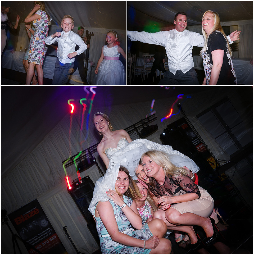 dancing a wedding reception