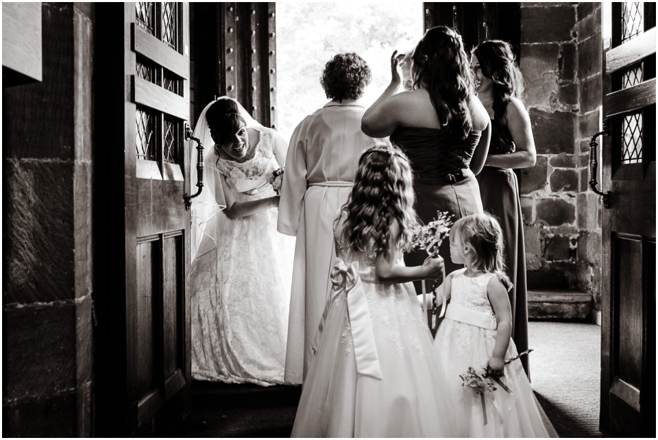 bride waiting to get married