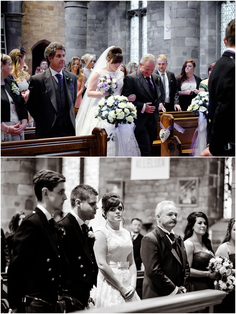 wedding at st michaels church penkridge
