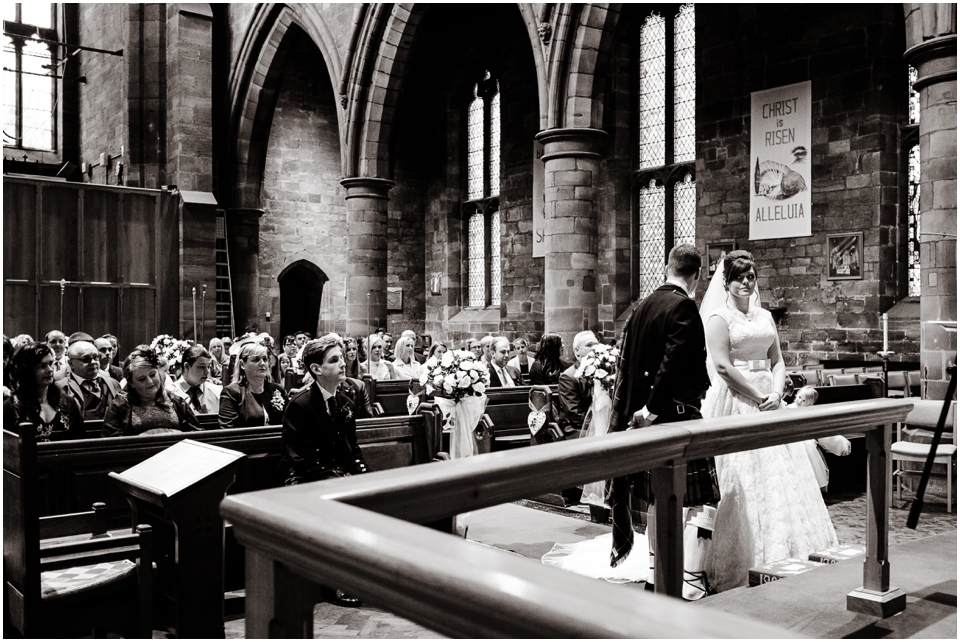 wedding at st michaels church penkridge