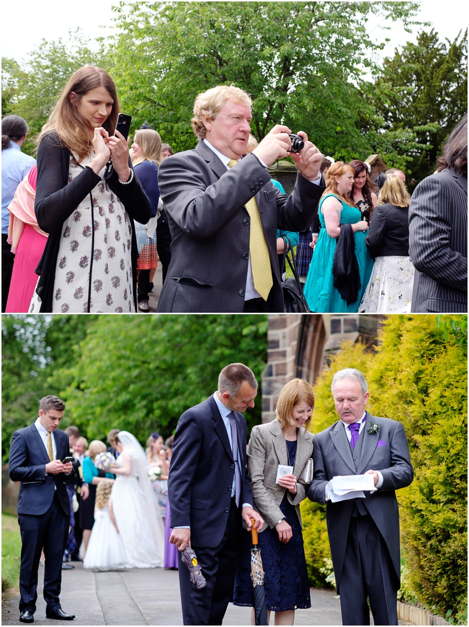 guest candid wedding photos
