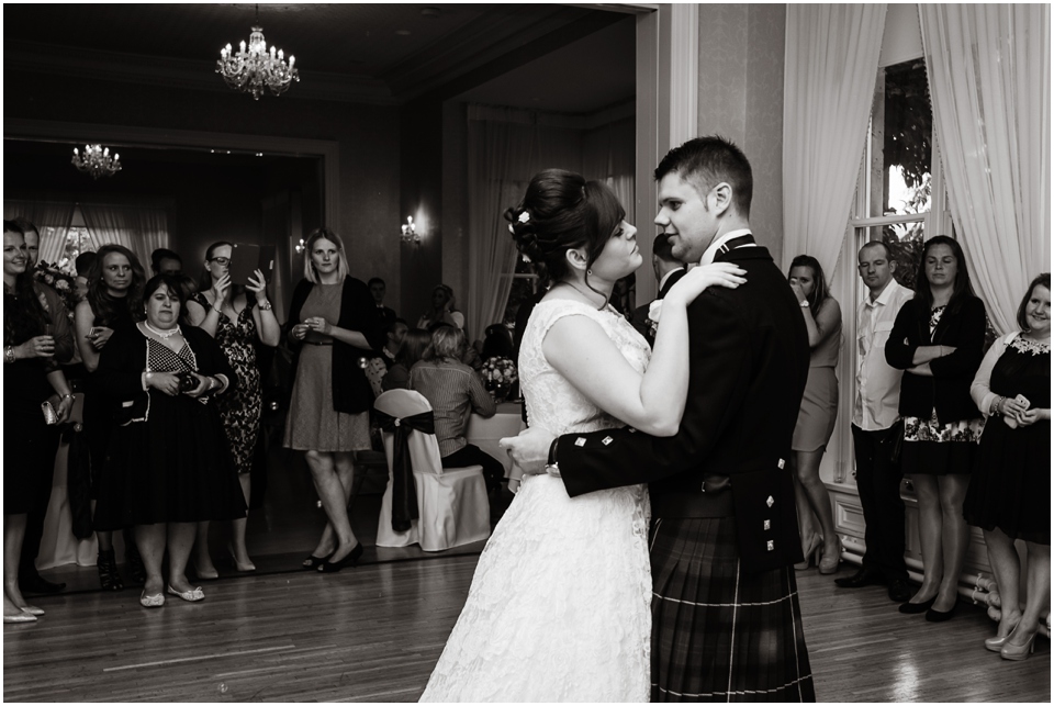 first dance at rodbaston hall