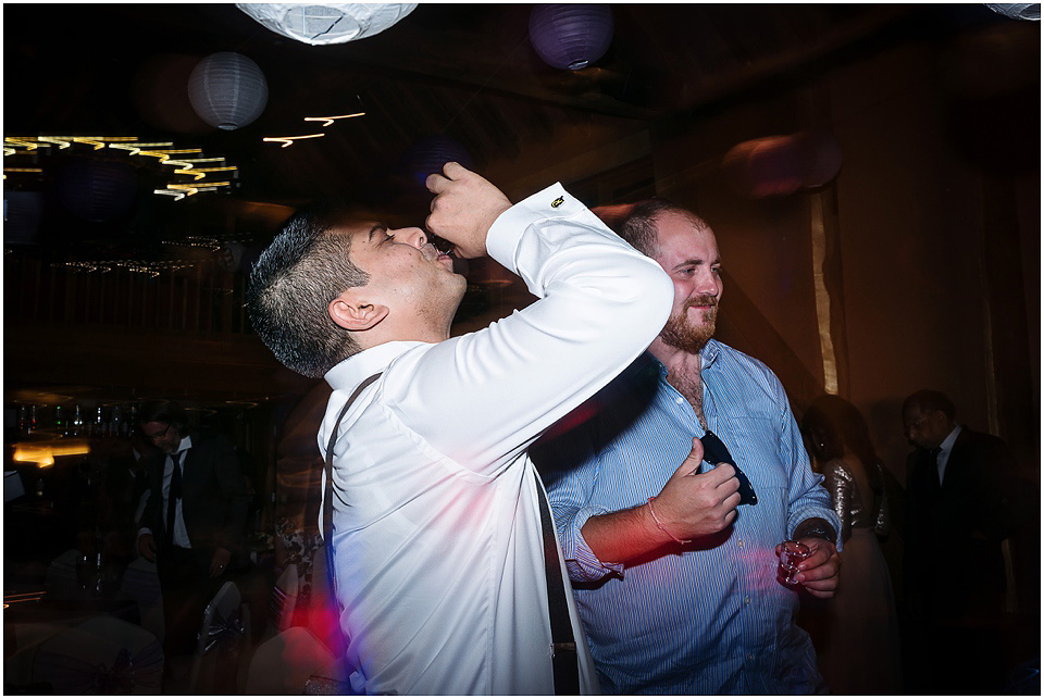 party at hundred house wedding