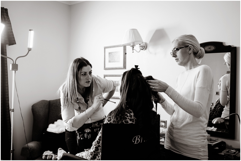 bridal prep