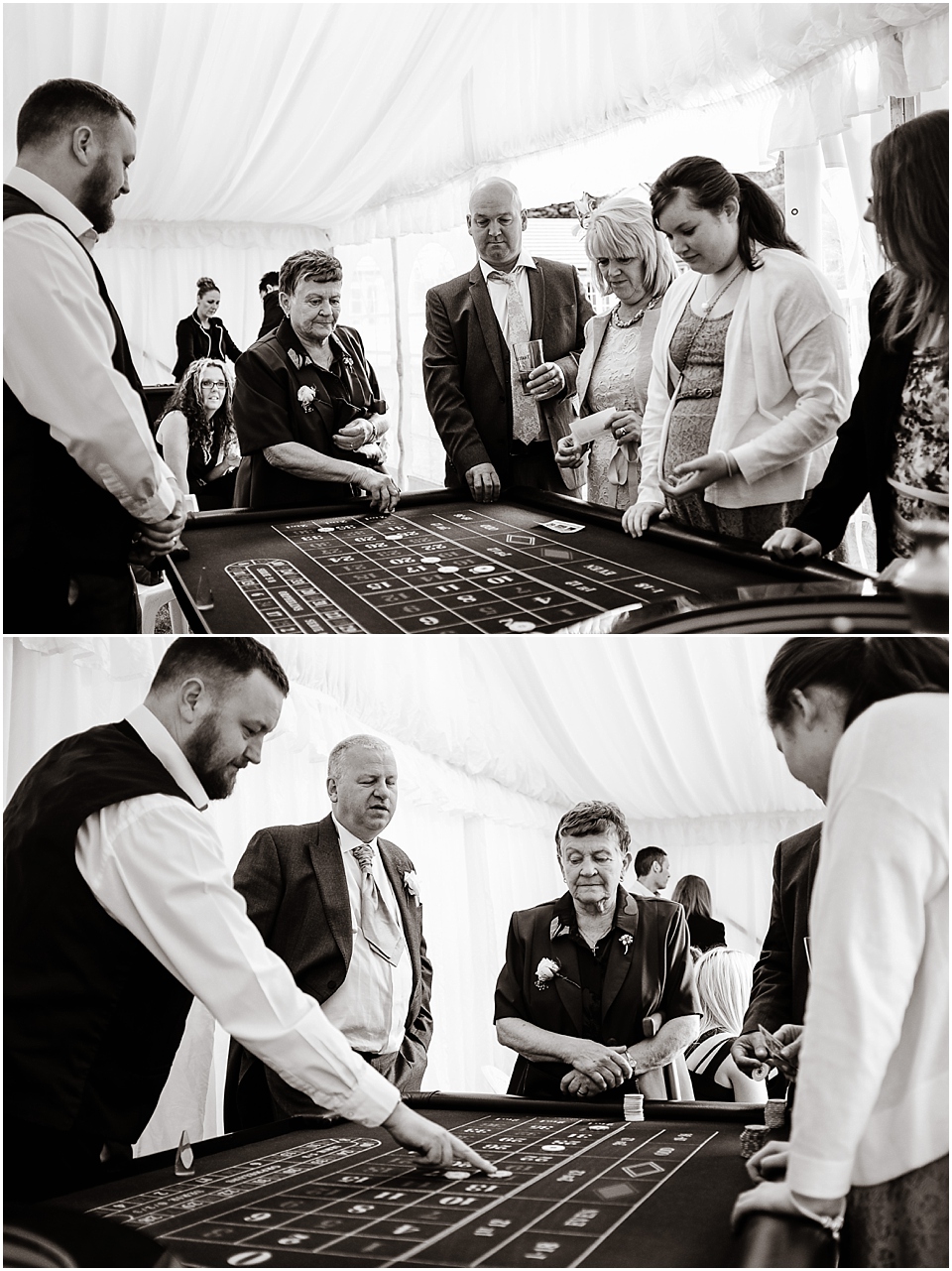 casino at slaters wedding