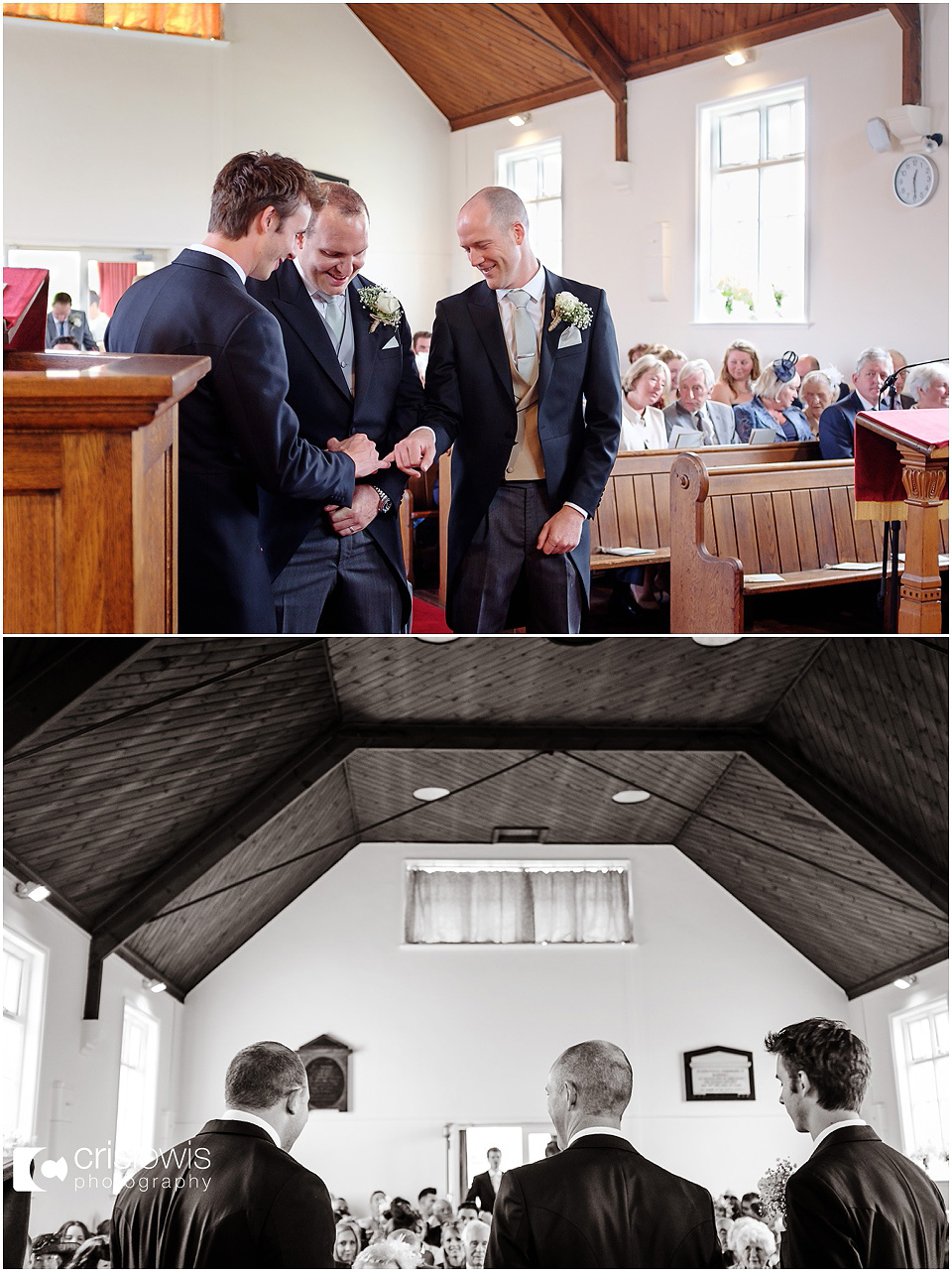 groom awaiting getting maried