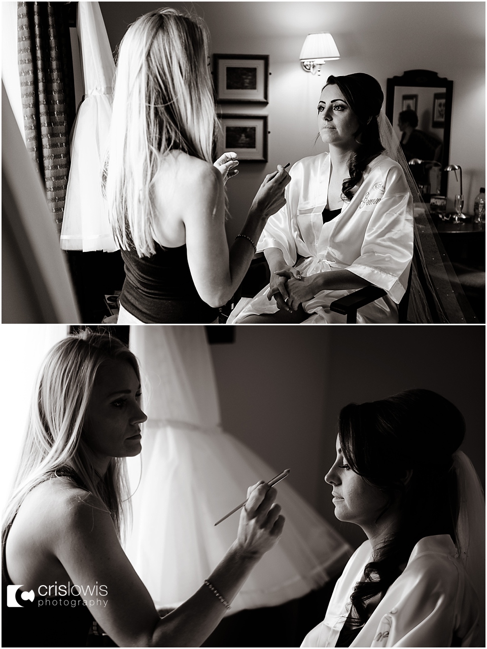 bridal prep at the moat house acton trussell