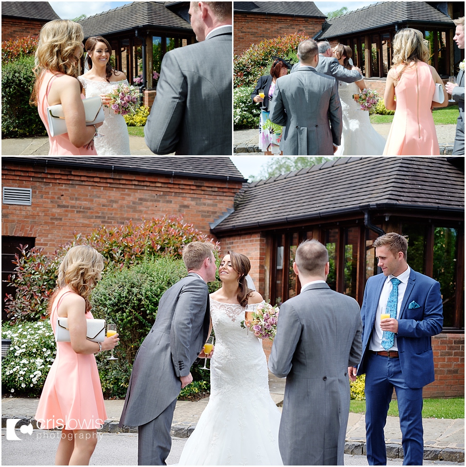 natural wedding photography in staffordshire