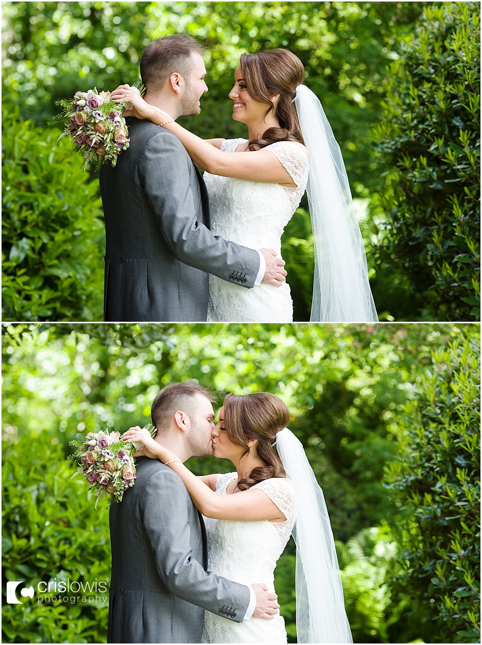 bride and groom at the moat house acton trussell wedding
