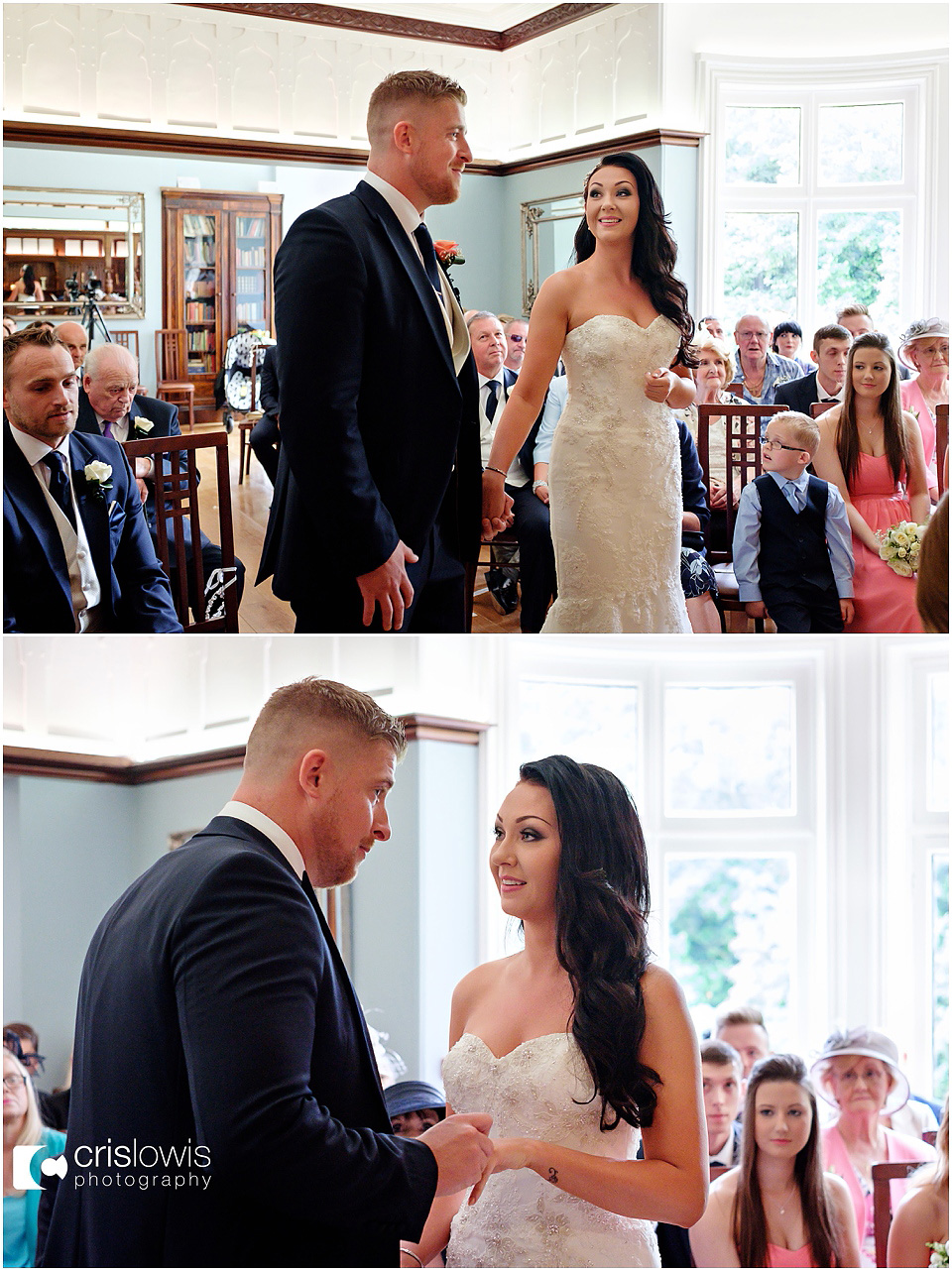 wedding ceremony in morning room