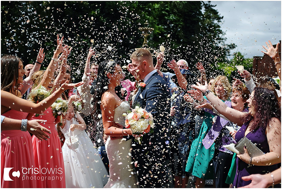 confetti at pendrell hall