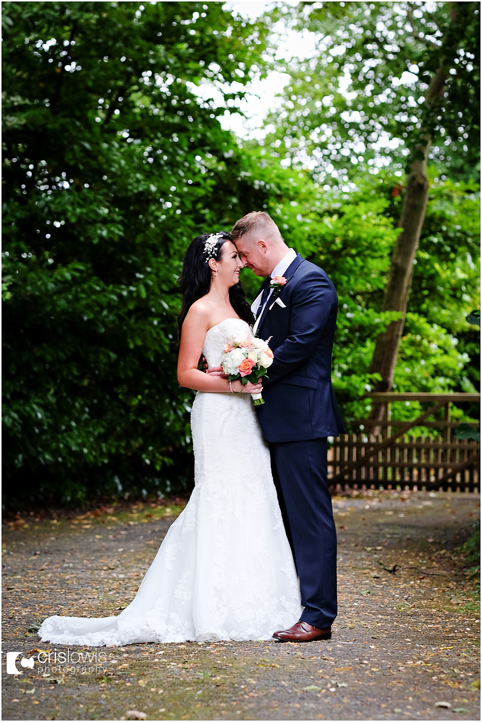 bride and groom pendrell hall wedding