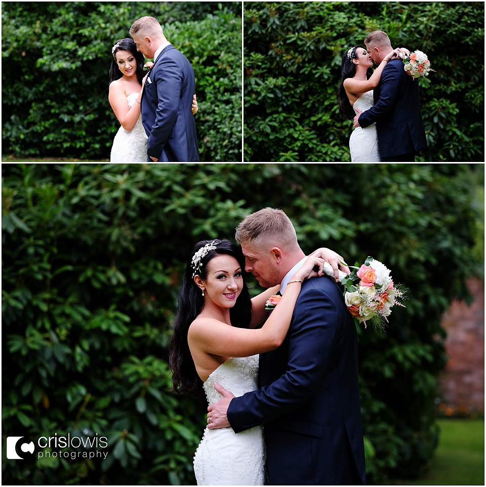 bride and groom pendrell hall wedding