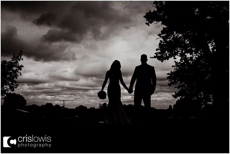 bride and groom pendrell hall wedding