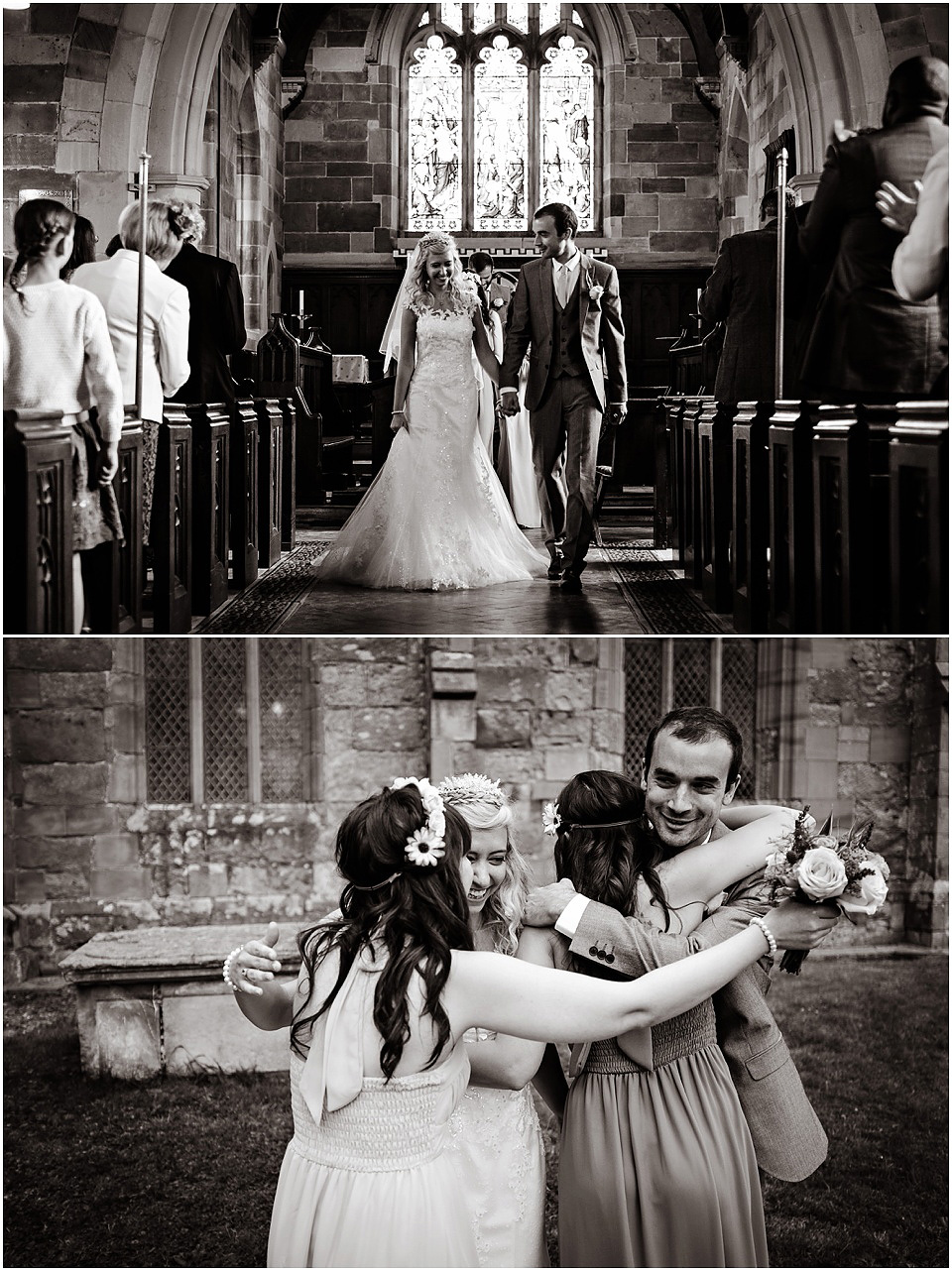 beautiful natural wedding photos
