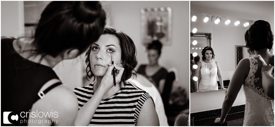 bridal prep at the upper hosue