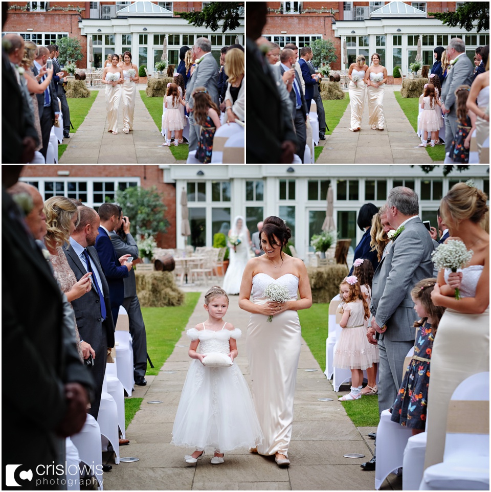 the upper house outdoor wedding  ceremony