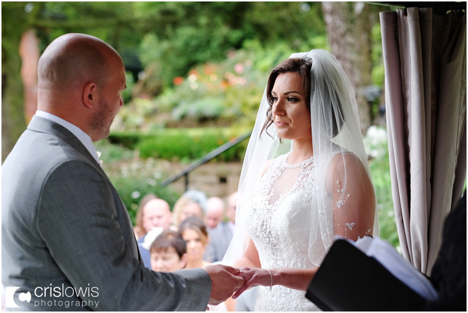 the upper house outdoor wedding  ceremony