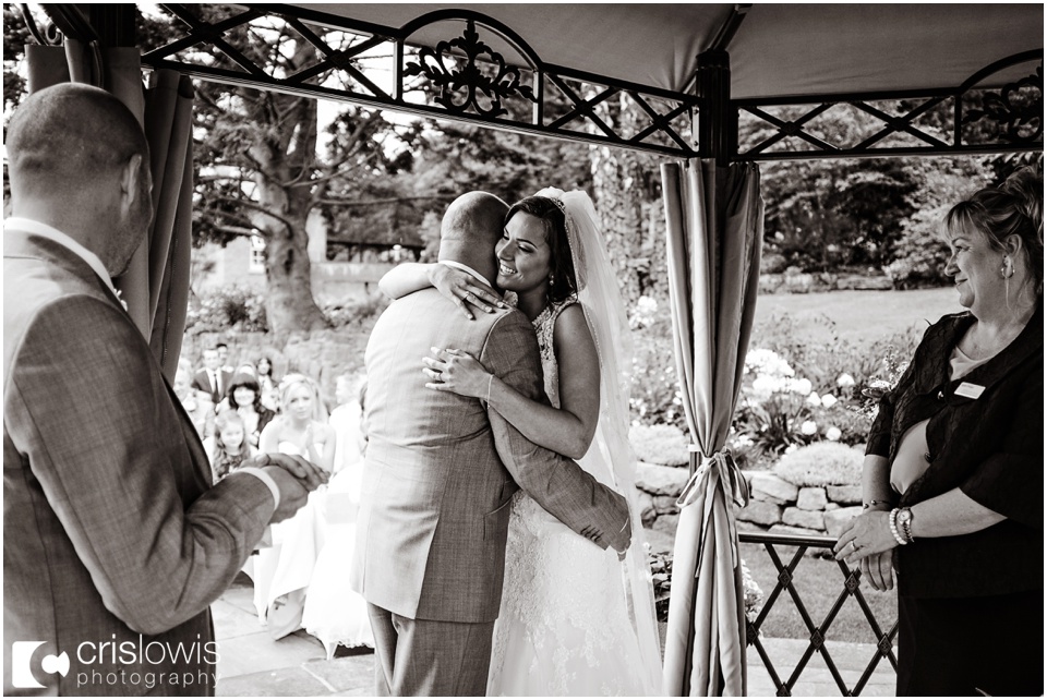the upper house outdoor wedding  ceremony
