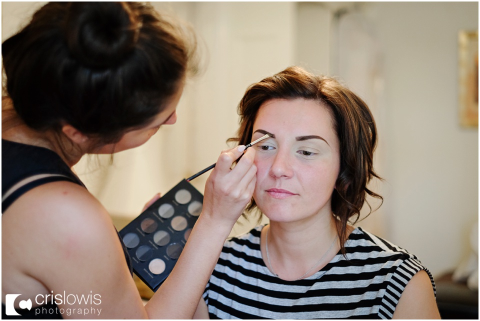 bridal prep at upper house