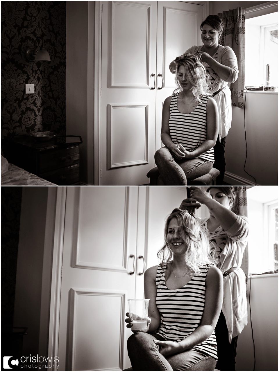 bridal prep at whiston hall
