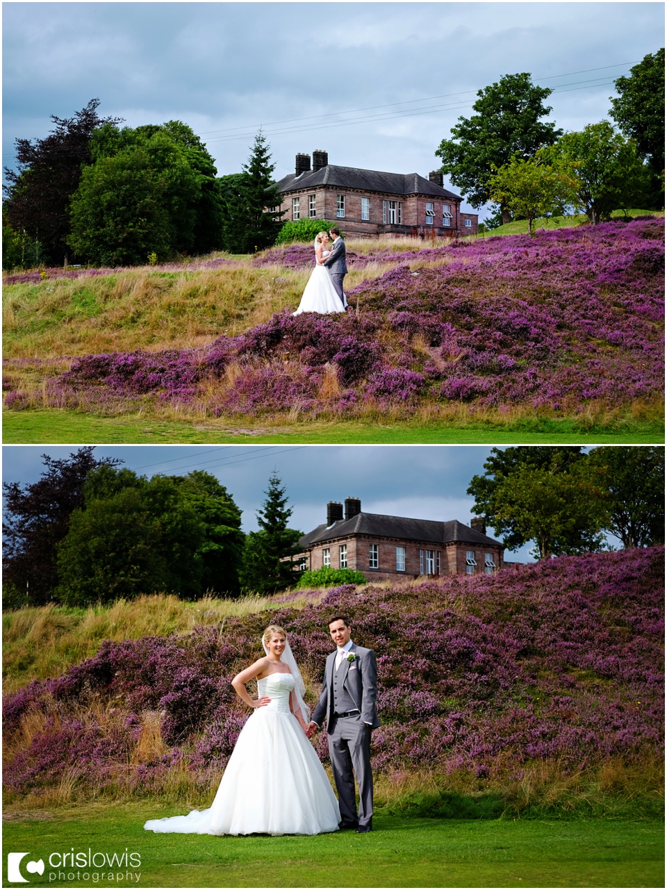 bride and groom wedding photos at whiston hall