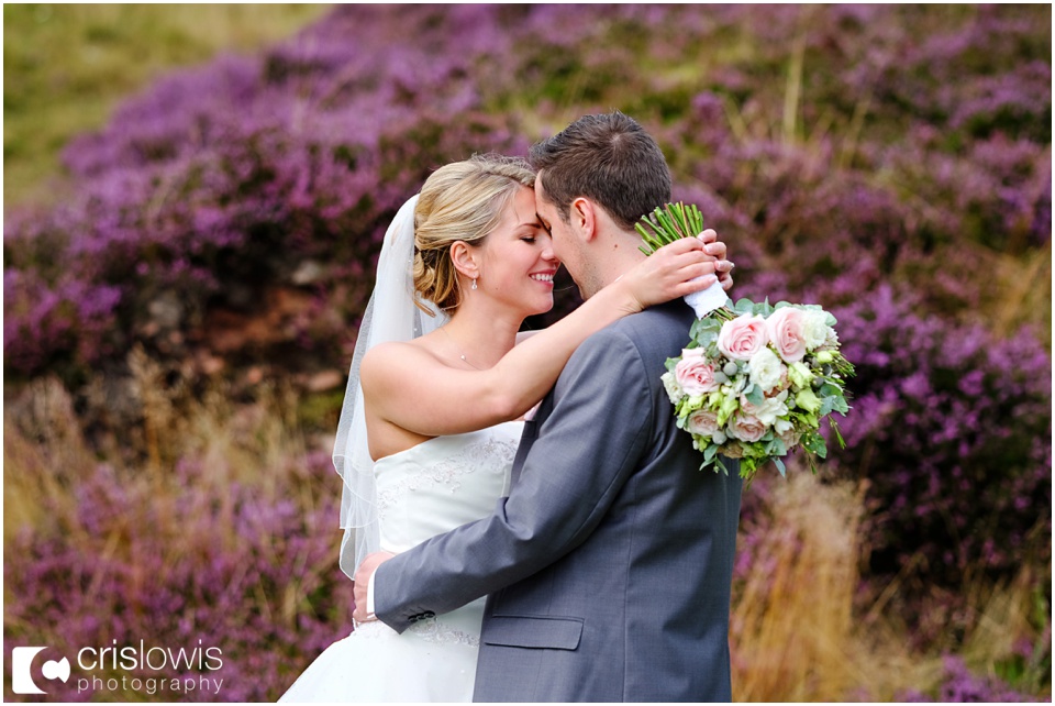 bride and groom wedding photos at whiston hall