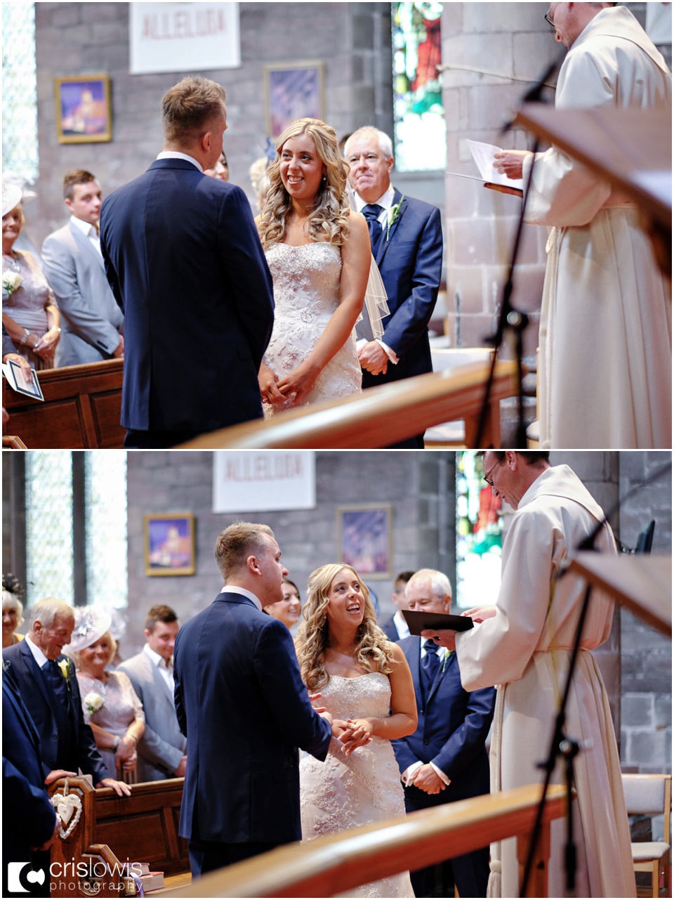 wedding ceremony at st michaels penkridge
