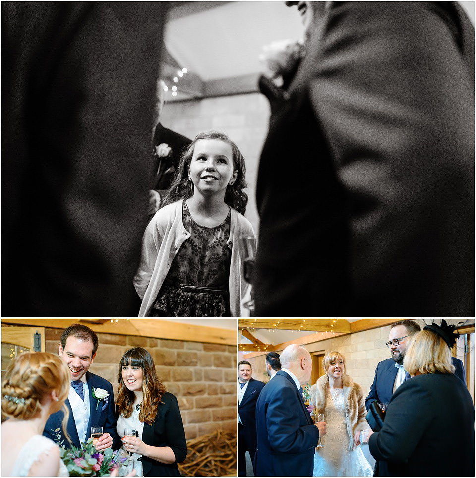 relaxed wedding photos