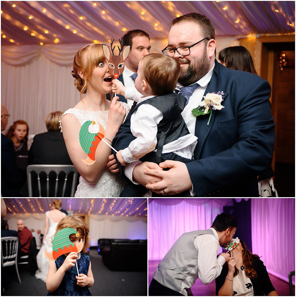 relaxed wedding photos
