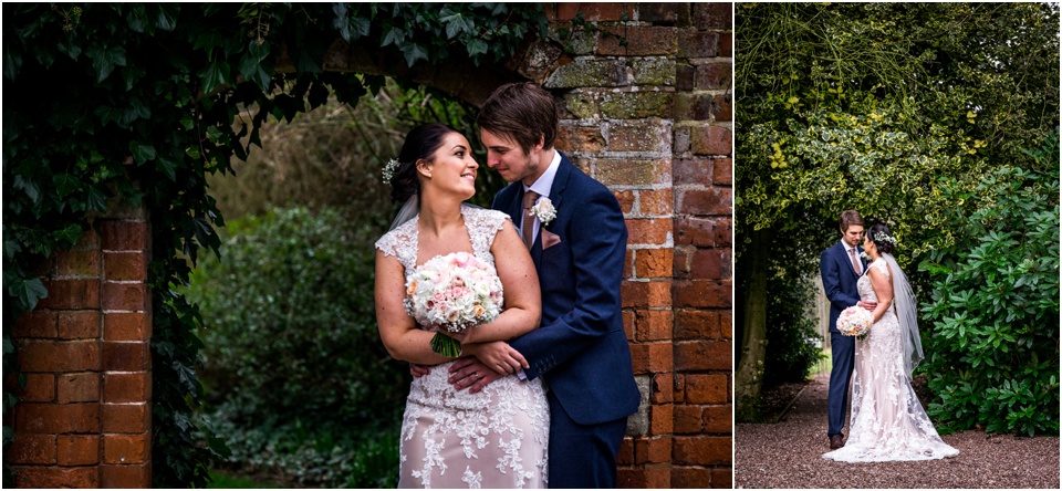 Bride and groom portraits