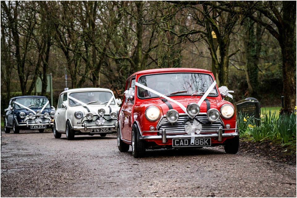 mini wedding car