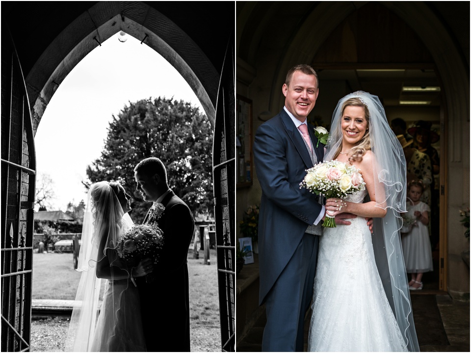 wedding at aston church