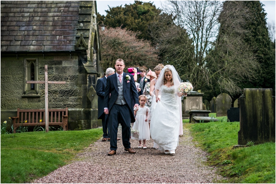 wedding at aston church