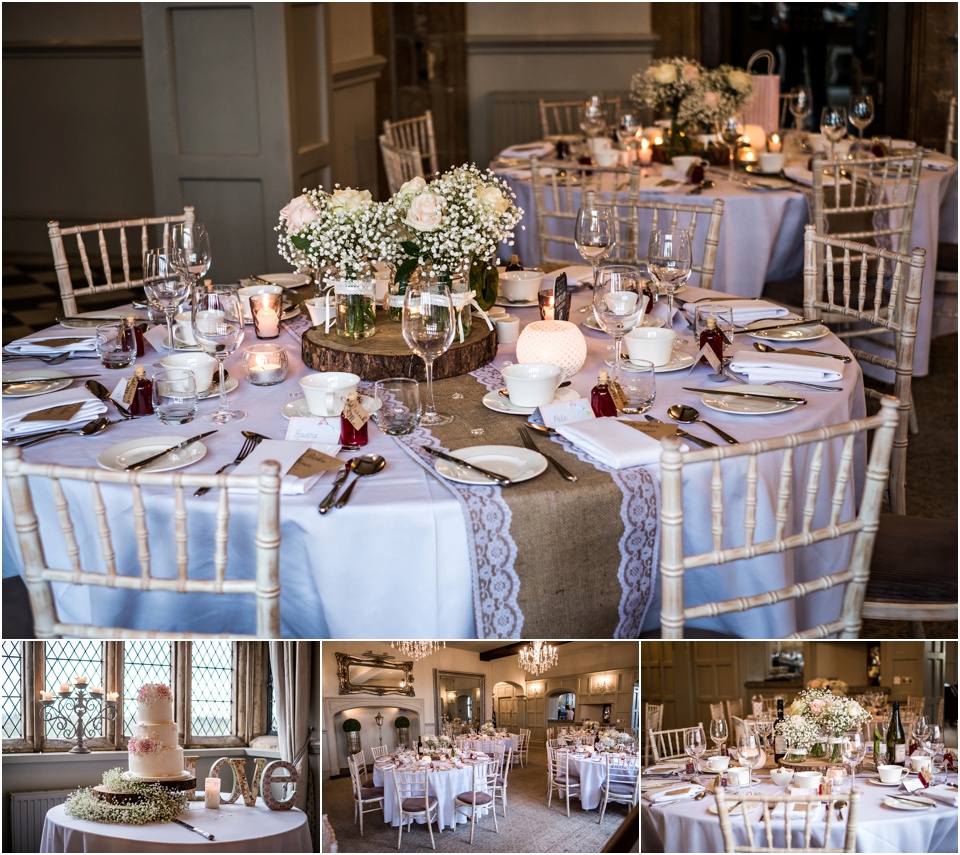 weston hall wedding breakfast