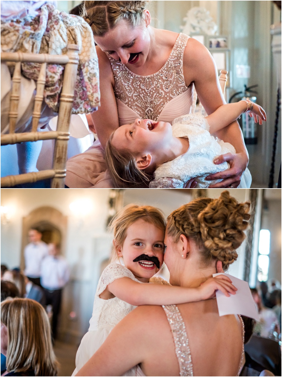 kids at wedding