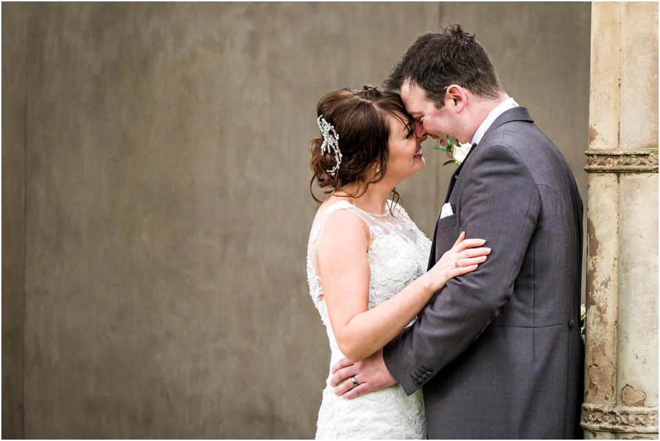 bride and groom portraits at somerford hall