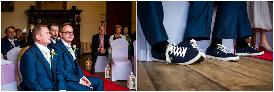 groom before ceremony