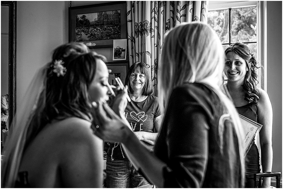 bridal prep