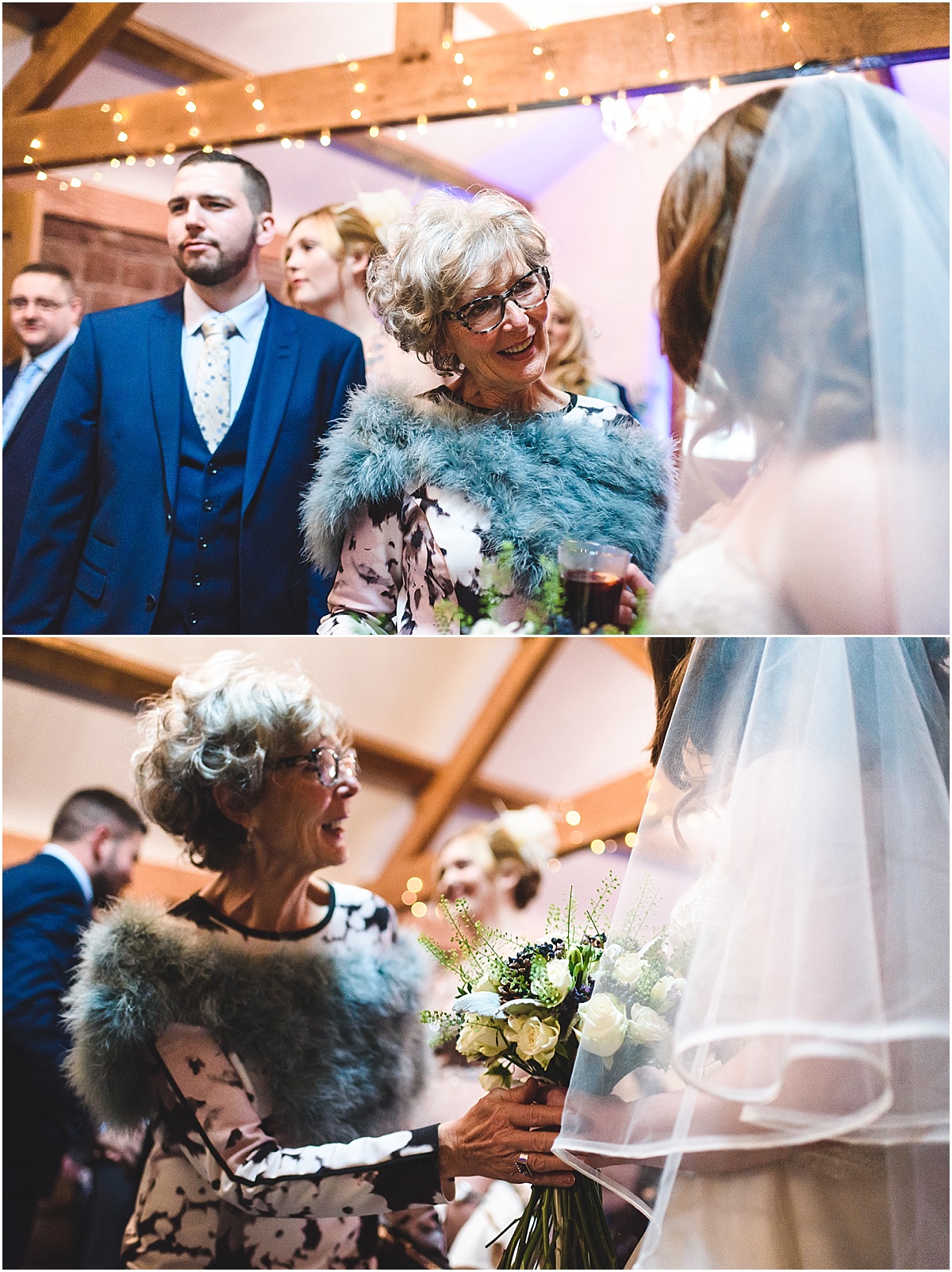 natural wedding photos of guests