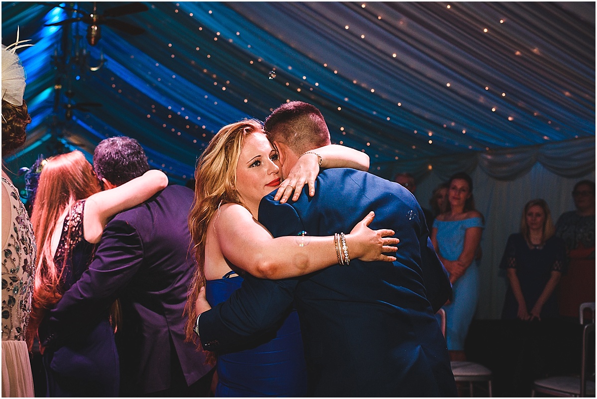 groom and sister