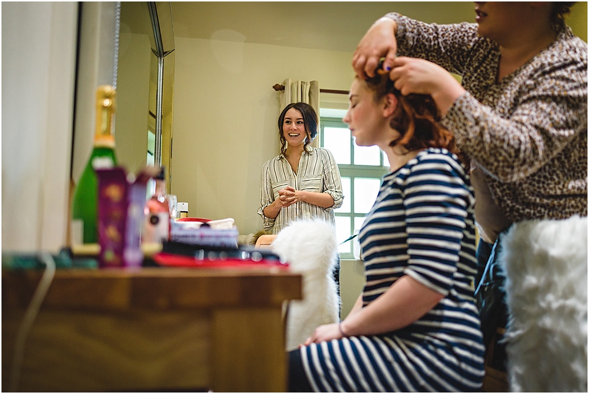 bridal prep