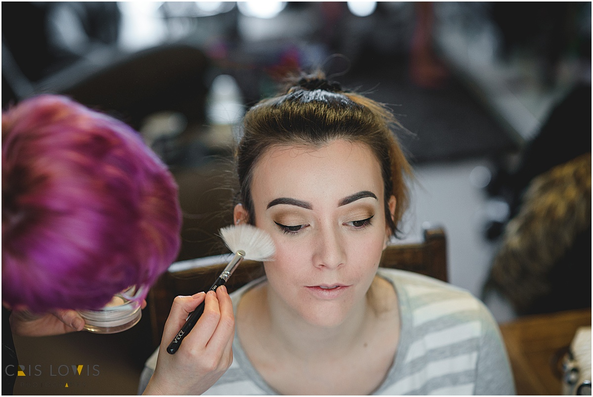bridal prep
