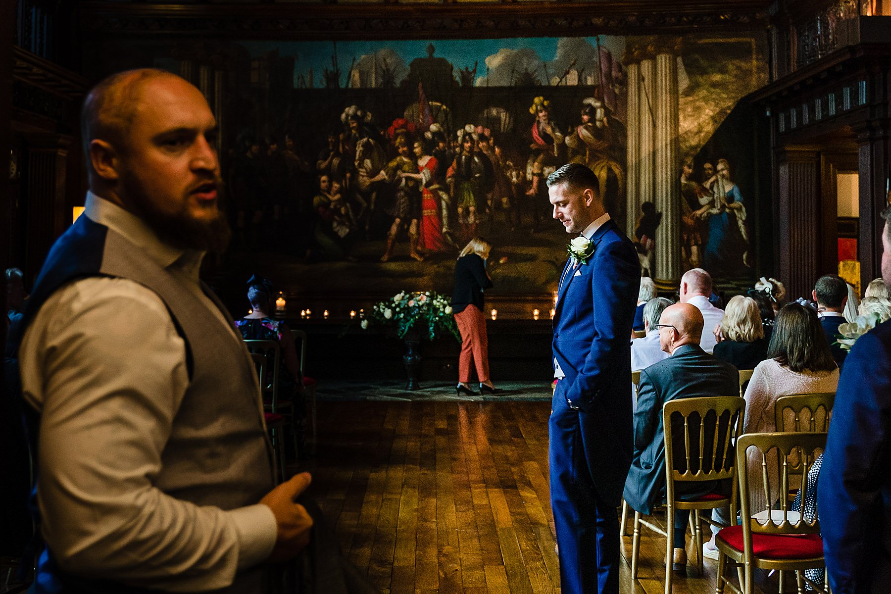 groom pre ceremony