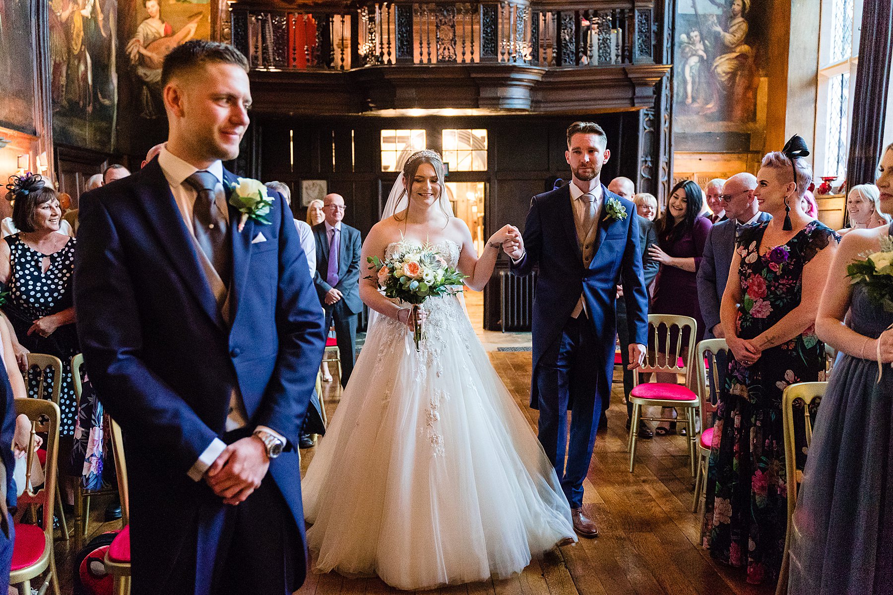 wedding at adlington hall