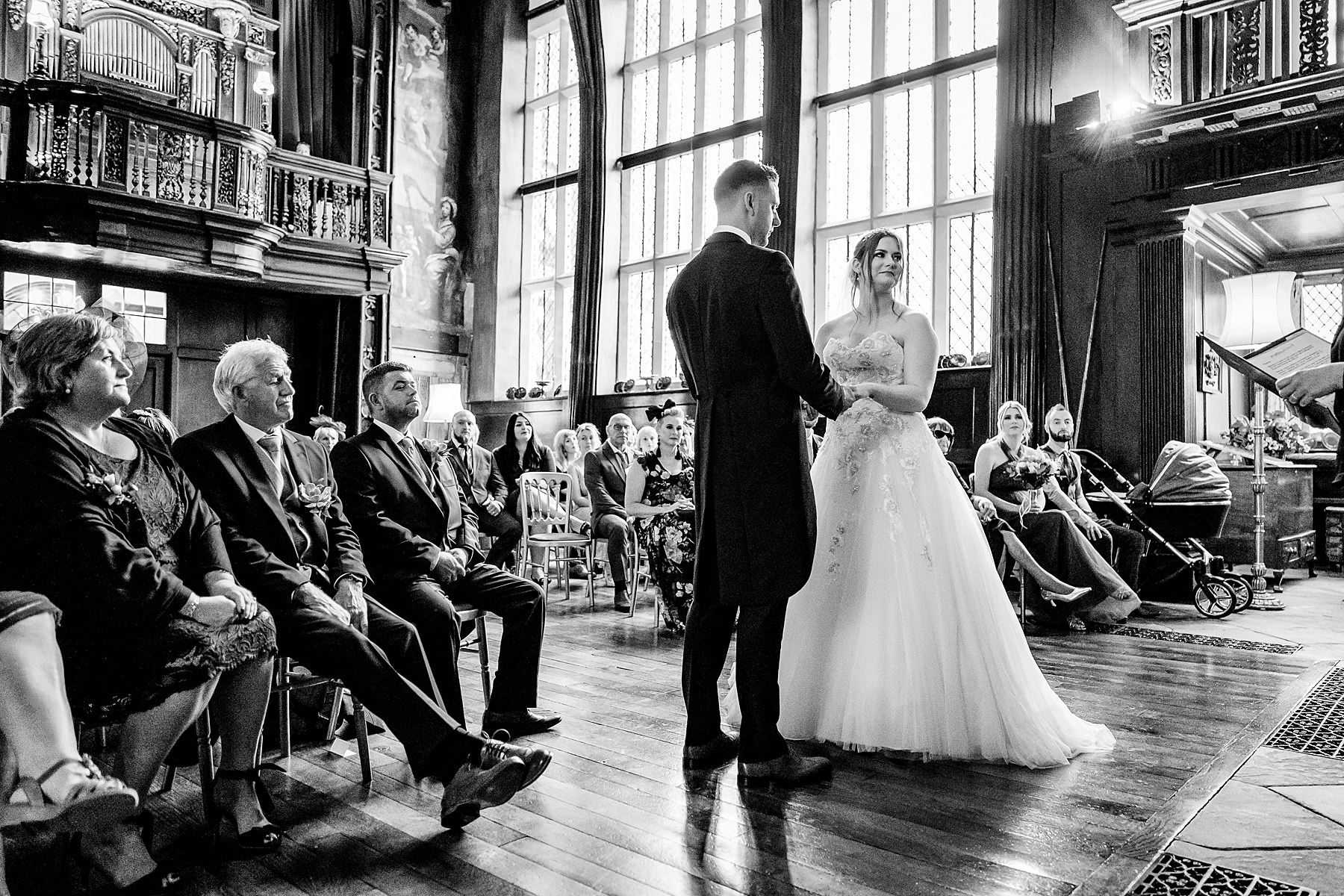 ceremony at adlington hall