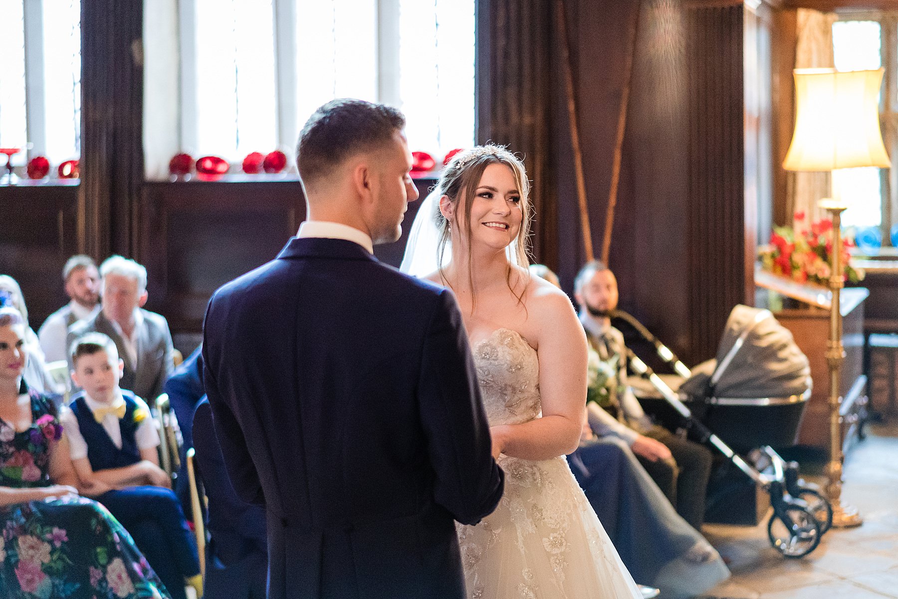 ceremony at adlington hall