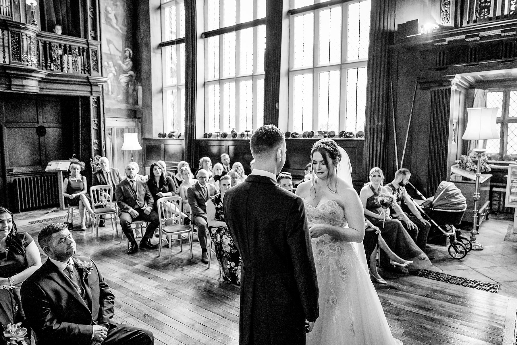 ceremony at adlington hall
