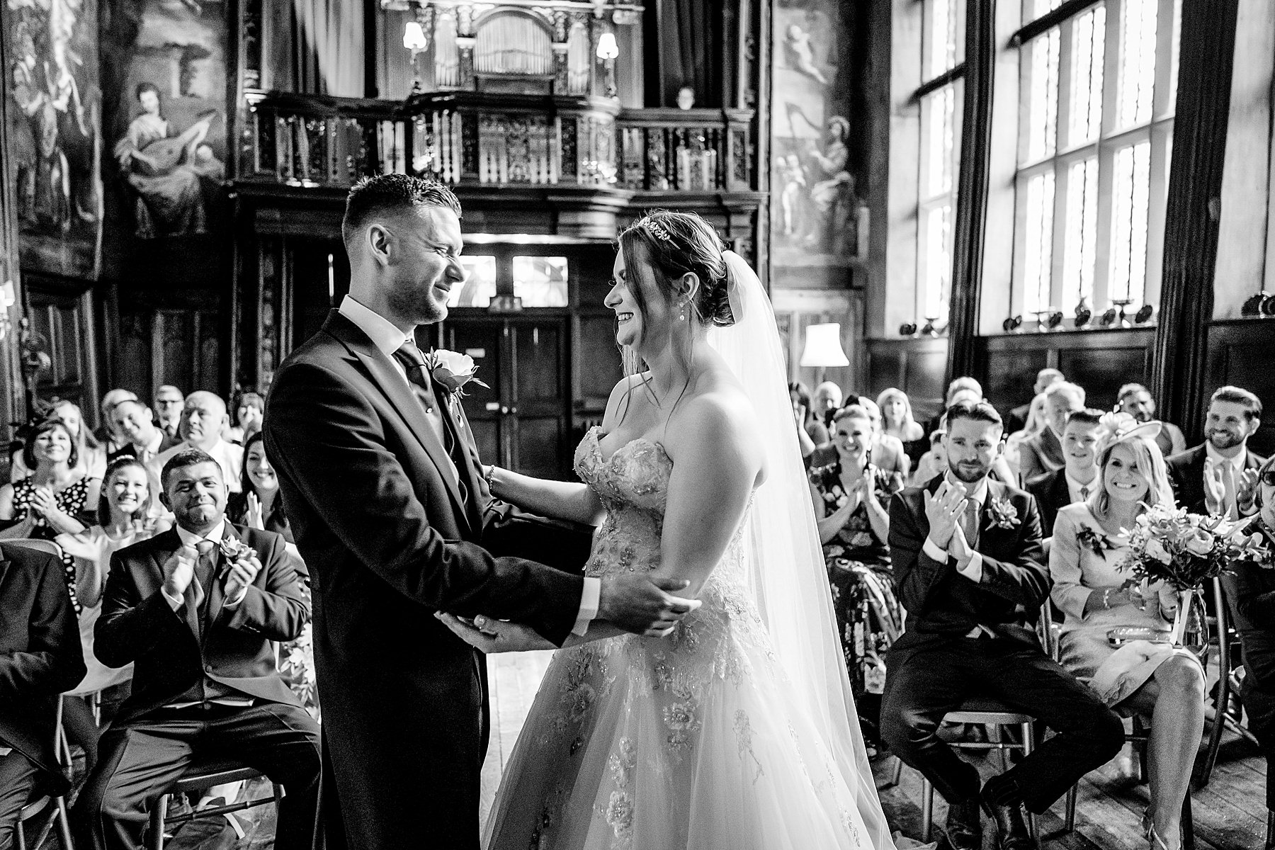 ceremony at adlington hall