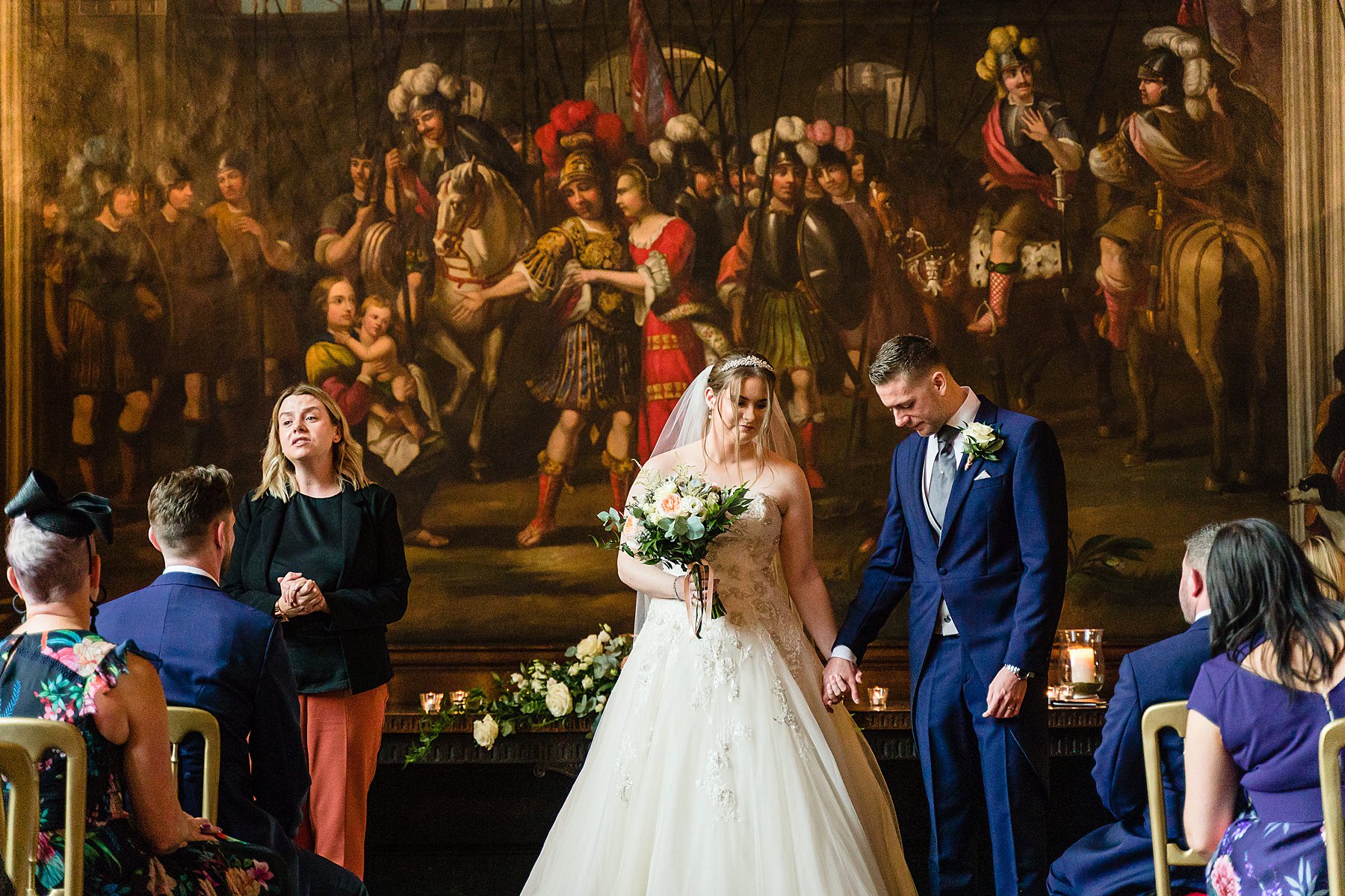 ceremony at adlington hall